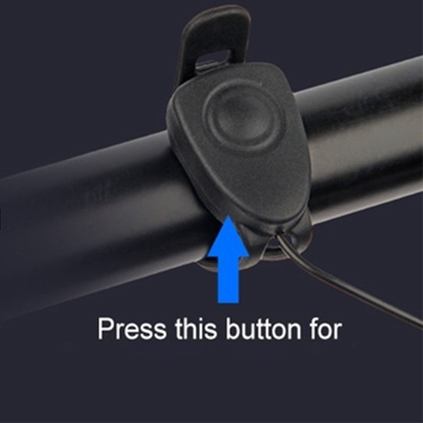 Bicycle Horn With Led Light Work On Battery