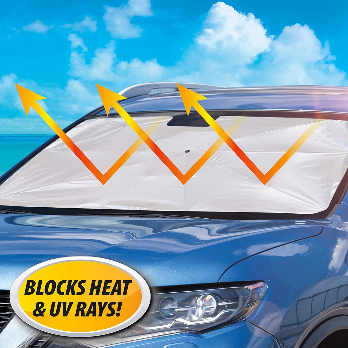 Wwindshield Umbrella Sun Shade Cover Visor Sunshades Reviews Automotive Front Sunshade Fits Foldable Windshield Brella Various Heat Insulation Shield For Car