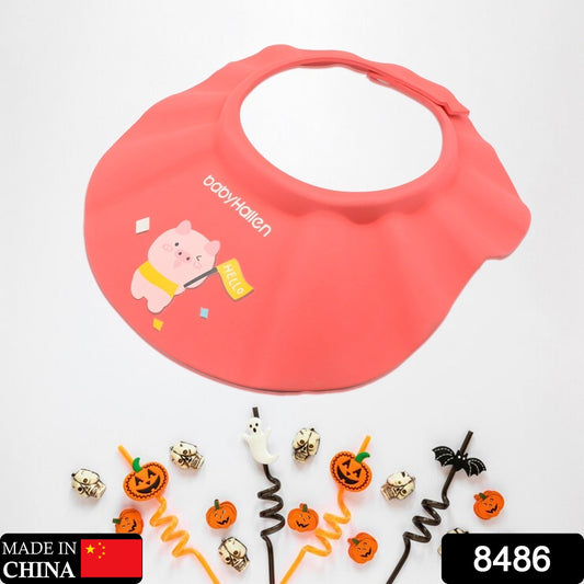 Baby Shower Caps Bath Cap For Toddlerbabykidesoft  Flexible Material Visor Hat Safe Shampoo Protection Shampoo Cap Hat New Born Infants Babies Shield Eyesears Protector Soft Comfortable Wash Hair (1 Pc)
